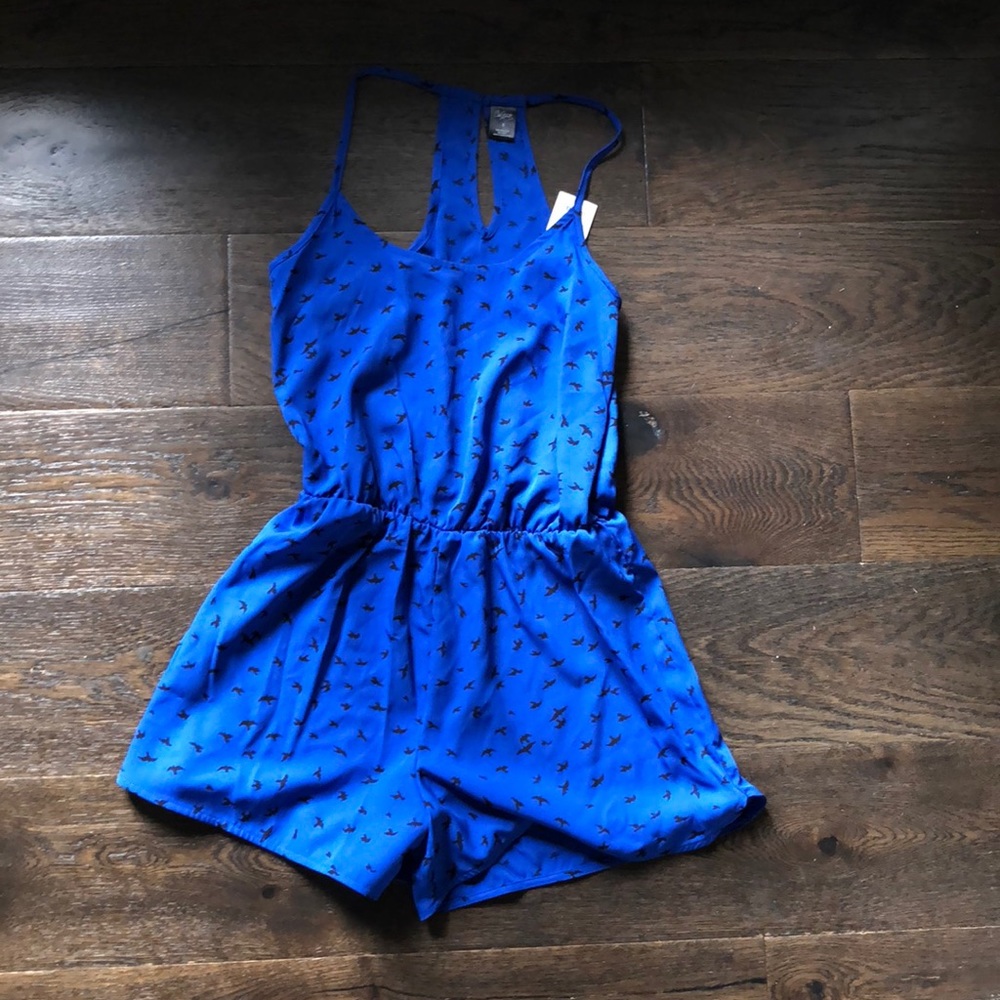 Brand New Blue Romper